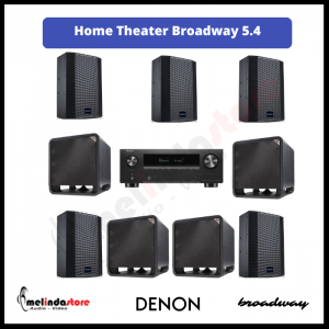 Paket Home Theater Big Room Speaker Broadway 5.4
